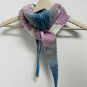 Ręcznie robiony duży ciepły miękki szalik komin Sophie vegan