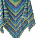 Duża Chusta ręcznie robiona 200cm x 102 cm