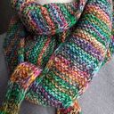 Szaliczek Sofia ręcznie robiony na drutach