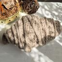 Szalissant - mini szalik z wełny merynosów extra fine, beżowy