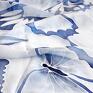 niebieskiemotyle malowany jedwabny szal -niebieskie motyle szaliki
