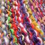 szaliki: Kolorowy szal boho 36 - handmade