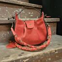 Mała torebka skórzana Mili rękodzieło