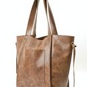 Torebka shopper bag - LS09 brązowa
