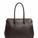 Luksusowa torebka skórzana - LS03 brązowa