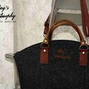 Shopper Bag w stylu folk z kitą