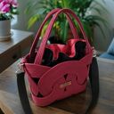 Torebka Pierścienie II ze sznurka polskie rękodzieło TP2 -01 -01