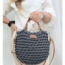 Torebka na lato ze sznurka bawełnianego " Boho Wave Bag "