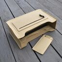 Organizer LUX do torebki - beżowy filc