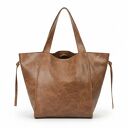 Torebka shopper bag - LS09 brązowa