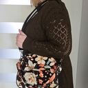Torebka Box Ada w kwiaty - ręcznie robiona, do pracy i na co dzień