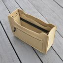 Organizer LUX do torebki - beżowy filc