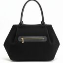 Torba trapezowa na ramię - LS07 czarna