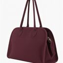 Torebka business chic LS06 bordowa