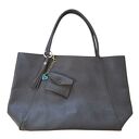 Shopper torba skórzana chocolate dark