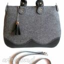 Classic grey&black with charms