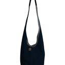 Granatowa torba hobo w stylu boho / Long Boogi Bag - do noszenia przez ramię