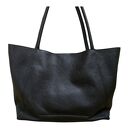 Shopper torba skórzana chocolate dark