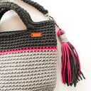 Torba ze sznurka na codzień - bawełniana torebka szydełkowa handmade