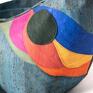 intrygujące weganska torba damska oryginalna z korka w kolorze turkusowym ekologiczna torebka damsk