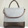 torebki: Tote Simply Nude (Dark) torba filcowa