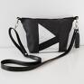 Patty Bag (black&silver) mini torebka metaliczna