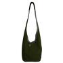 handmade hobo zielona torba w stylu boho / long boogi bag - do torebki