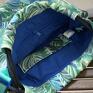 Happy Art wegańska wakacyjna torba mini worek - dżungla listonoszka na prezent