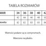 niebieskie tunika z wzorem zara: dekolt płytki, okrągły, długi rękaw z gumką, krótka sukienka