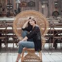 Unikatowa bawełniana narzutka