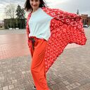 Kimono „Cielo Rojo” - Styl, który płynie z serca natury