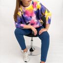 KOMPLET DAMSKI "VERONA" KOLOROWA/DENIM