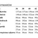 Kombinezon damski z ozdobnymi zakładkami kb115 granat