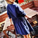 Szmizjerka Vestito Blu