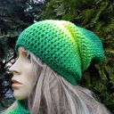 Wełniana czapka i komin na szydełku - zimowy komplet handmade