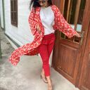 Kimono „Cielo Rojo” Styl, który płynie z serca natury