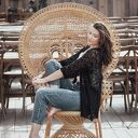 Unikatowa bawełniana narzutka