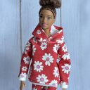 Ręcznie szyta bluza z kapturem dla lalki Barbie