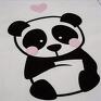 stójka bluza z kapturem - miętowa panda (98 116)