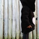 Bluza dziecięca NavahoClothing z kapturem i dużą kieszenią (czerwona bawełna)