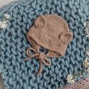 Bonetka Tuliś beżowa baby alpaka i merino