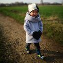NavahoClothing: bluza dziecięca - płaszczyk/kurtka z kapturem i dużą kieszenią