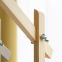 Drewniany pałąk do mobilu i karuzeli, naturalny, olejowany, handmade