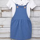 Sukienka ogrodniczka BLUE 62-98