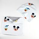 Zestaw dla dziecka czapka komin dwustronny Myszka