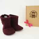 Bambosze handmade / wełna zapinane na zamek