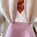 Czapeczka niemowlęca i dziecięca Happy Bunny z alpaki i jedwabiu