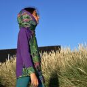 Bluza dla dziewczynki 146 -158 cm - Pawie Pióra