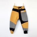 PATCH PANTS spodnie 110-152 cm szary & czarny