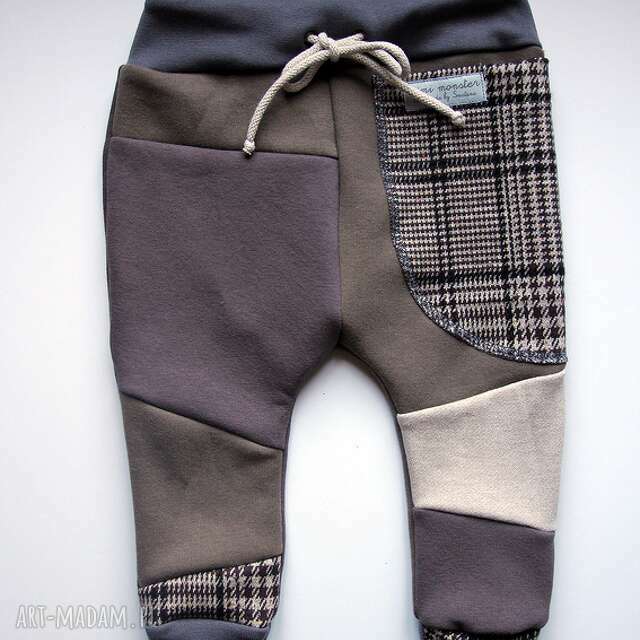 Patch Pants - ECO dresik dziecięcy / kratka